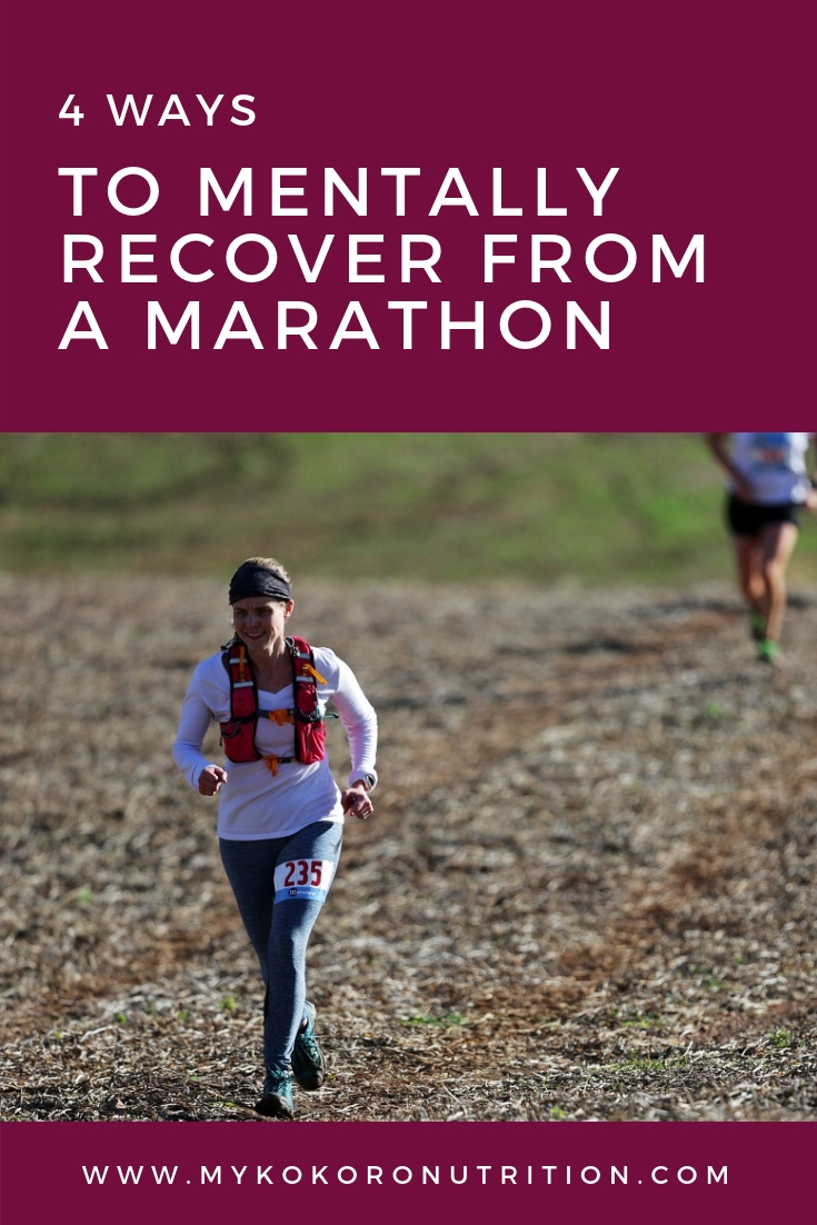 Mentally Recovery from Marathon