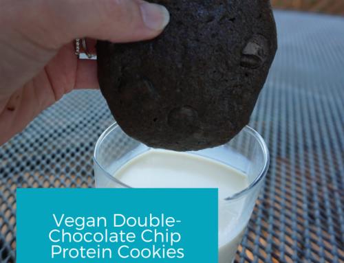 Vegan Double-Chocolate Protein Cookies